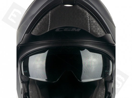 Modular Helmet CGM 569A C-MAX MONO matt black (double visor)